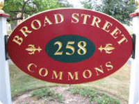 258 Board Street Sign